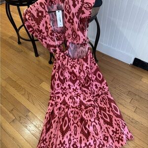 Steve Madden Pink and Red Dress